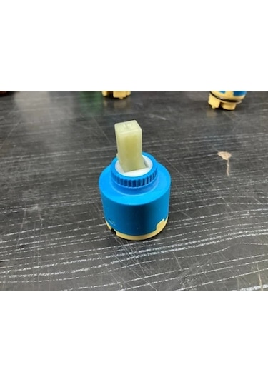 Piyasa Batarya Aç-kapa 40 Mm Kartuş 3'lü Oval Mavi