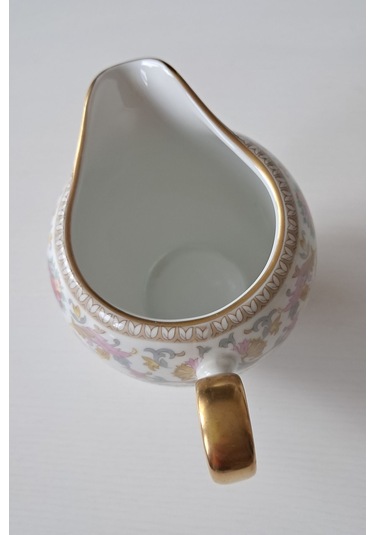 Tirschenreuthe 1838 Vintage Porselen Sütlük/sosluk Çok Renkli