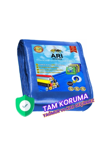 Arı Pe Branda - 120 Gr/m2 Mavi