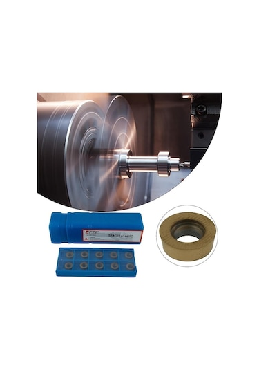 Novahub Rcmt10t3mo Insert Alaşımlı Çelik Bıçaklar Dış Torna Kesme