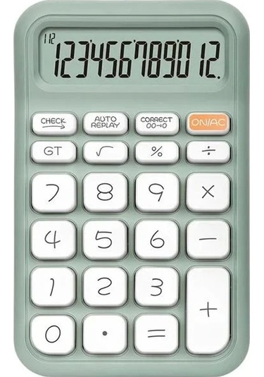 Powermaster Pm-25410 Yeşil 12 Haneli Hesap Makinesi