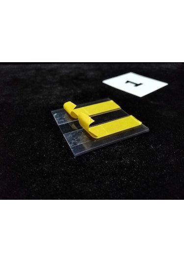 Şeffaf Etiket Yapışkanlı İsimlik Etiketlik Ve 1-40 Arası Numaralar Peçetelik