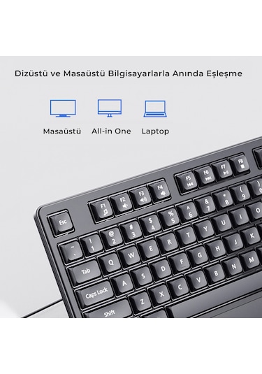 Philips Spk6247 Kablolu Türkçe Q Klavye Siyah