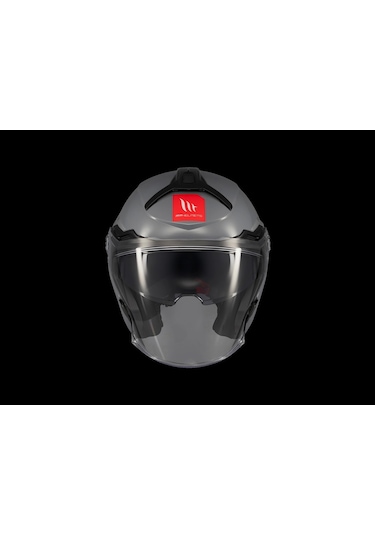 Kask Mt Cosmo Sv A12 Parlak Nardo Gri Gözlüklü Nardo Gri