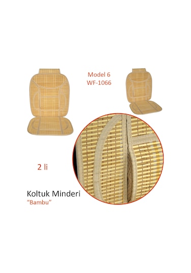 Pmx Koltuk Minderi Bambu Bej 2 Li Model 6 Wf-1066