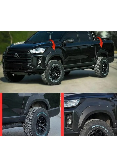 Ssangyong Musso 2017-2023 Çamurluk Dodik Set