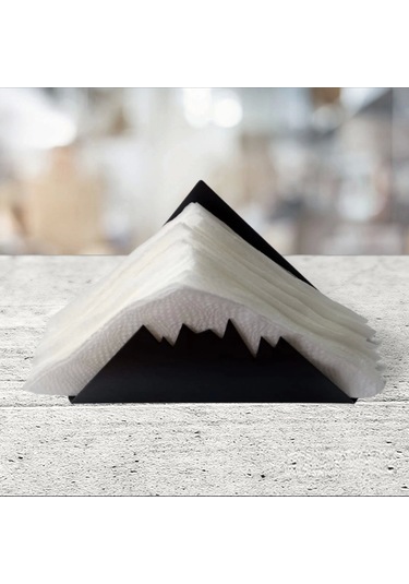 Glare Peçetelik Karlıdağ Mat Siyah Mat Siyah