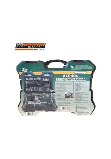 Mannesmann 98430 Profesyonel Lokma Anahtar Takımı 215 Parça