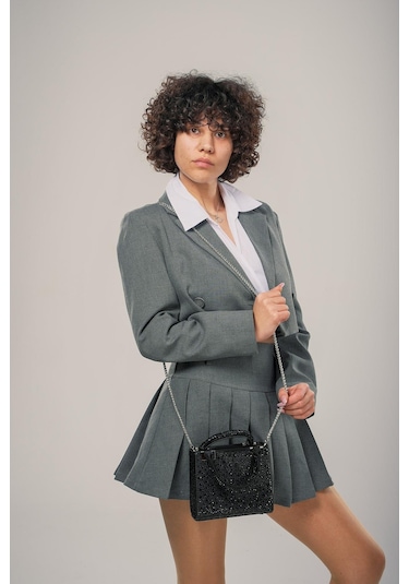 Ççs Kadın 17755 Omuz Ve El Çantası Siyah