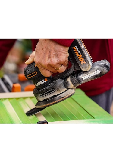 Worx WX822 20 V 2.0 Ah Li-ion Şarjlı Profesyonel Üçgen Mouse Zımpara