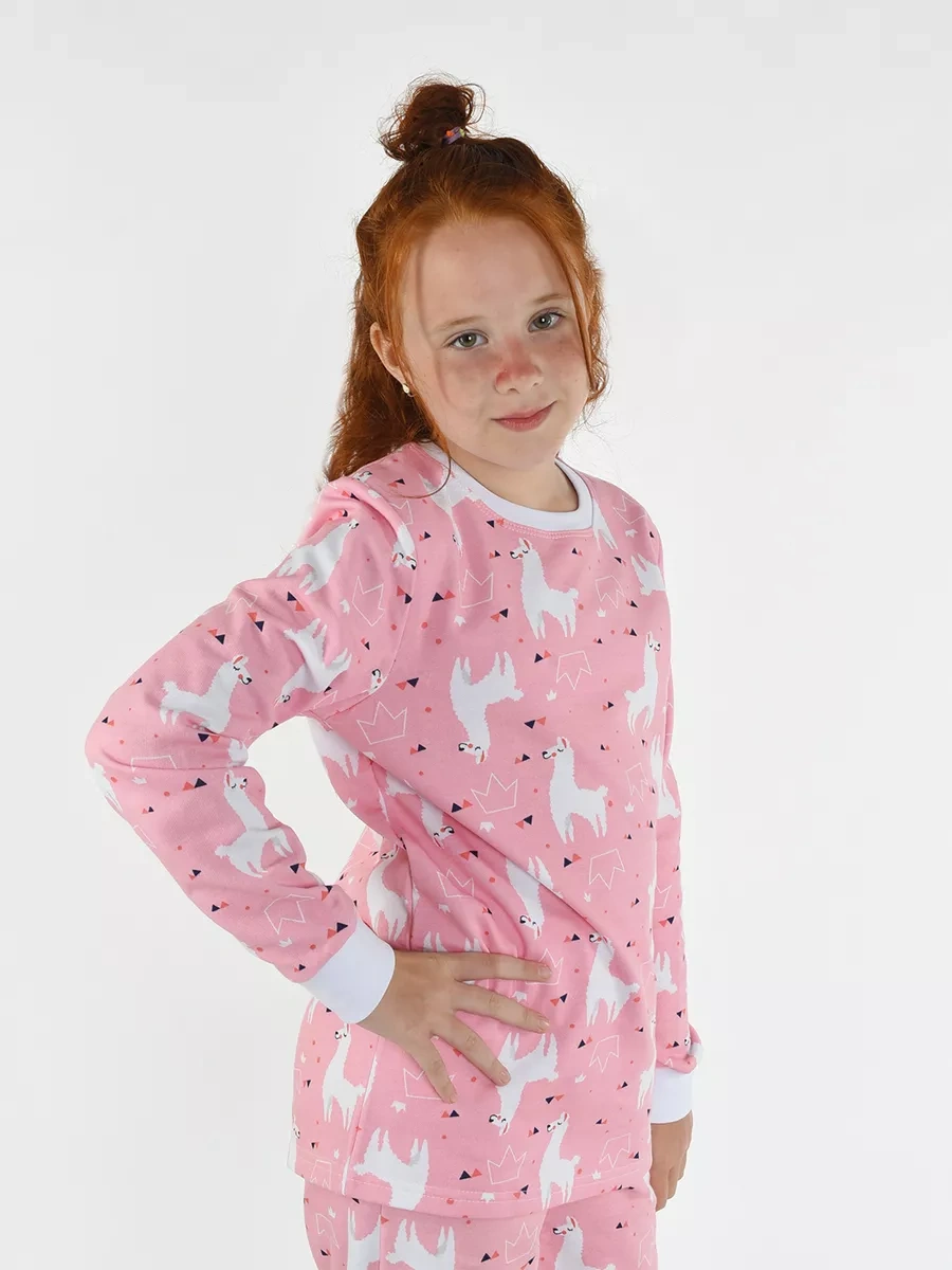Asaawa Kız Çocuğu İçin Sıcak Ev Pijaması 257161191 Pembe