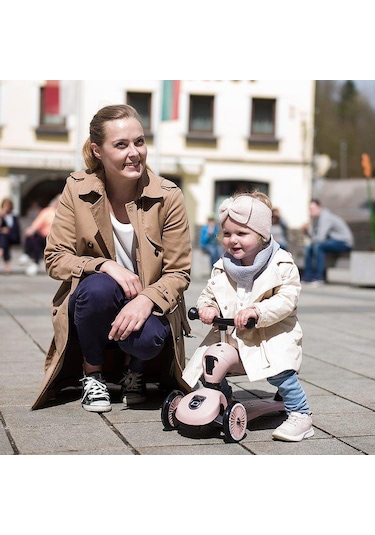 Scoot And Ride Highwaykick 1 Oturaklı Çocuk Scooter Pembe 160629-