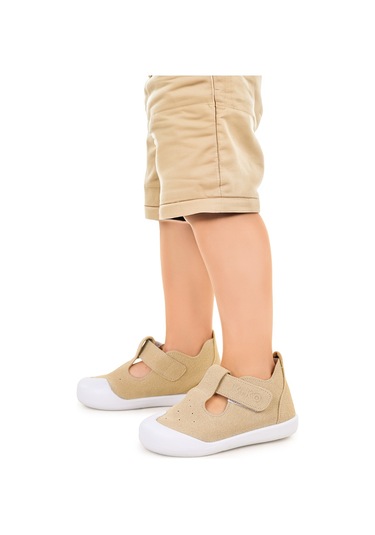 Kiko Kids Elroy Cırtlı Erkek Bebek Günlük Ayakkabı Kum