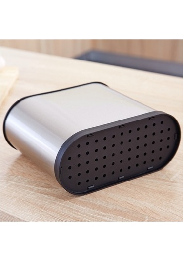 Dancemonkey Paslanmaz Çelik Küçük Mutfak Ev Sofra Saklama Kutusu Gri