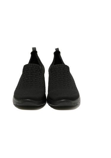 Sneaker Günlük Kadın 27 J42 K8 Fly Flot Cloth Shoe Black Siyah
