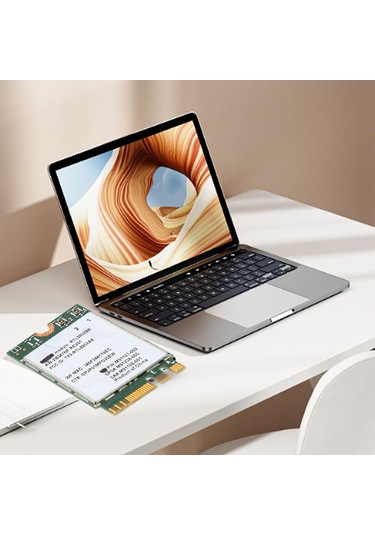 Hombey Rtl8852be M.2 Wifi 6 1800mbps Dahili Kablosuz Kart, 2.4g/5g Çift Frekans, Bluetooth 5.2, Mu-mımo Teknolojisi, Bilgisayar İçin Lenovo/hp Desteği Yok