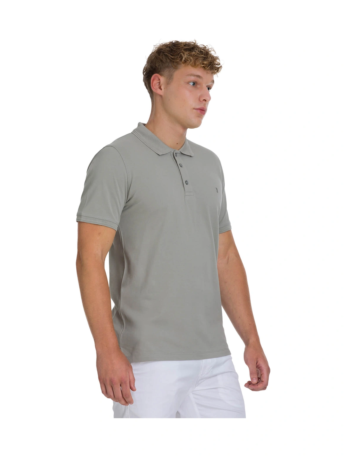 Hatemoğlu Haki Regular Fit 100% Pamuklu Polo Yaka Tişört 35223 497062