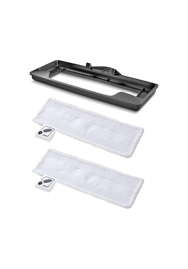 Vkemall Karcher Sc1-5 Serisi İçin Easyfix Halı Yıkama Çerçevesi 2.863-269.0 + 2 Adet Uzun Beyaz Etiket