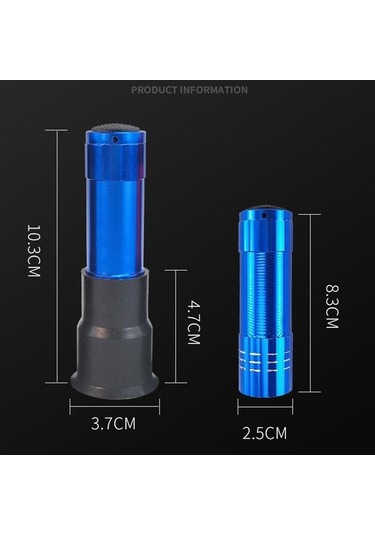 Pazly Tester Tavuk Suntek Soğuk Mavisi Led Işık Için Egg Candler Dg