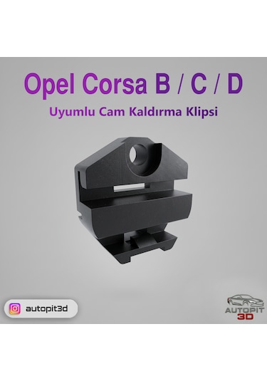 Opel Corsa B / C / D Uyumlu Cam Kaldırma Klipsi