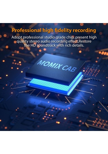 Ruicoo Joyo Taşınabilir Gitar Kayıt Arayüzü - Type-c Bağlantılı, Profesyonel Ses Kalitesi, Anında Kullanım