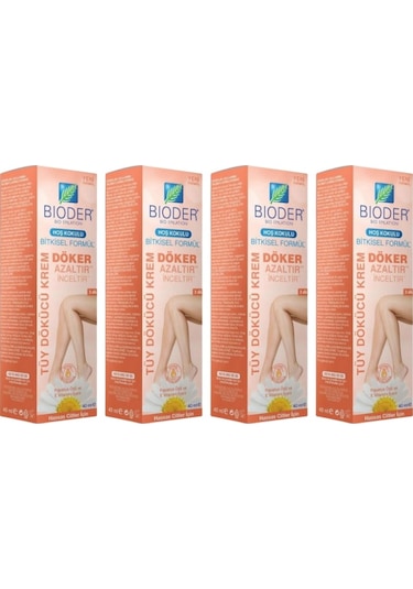 Bioder Tüy Dökücü Krem 4 x 40 ML