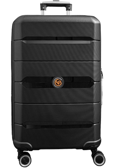 Npo Diamond Pp Polipropilen Orta Boy Kırılmaz Valiz - Siyah