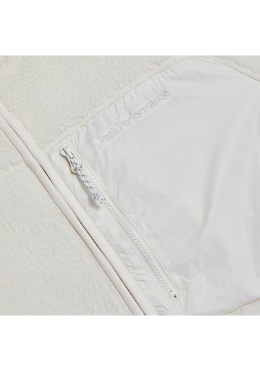 Peak Performance Peak Performance Pile Zip Erkek Outdoor Fleece Beyaz Beyaz