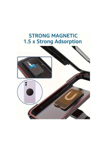 Xuweiwei 1 Adet Siyah Evrensel Su Gecirmez Motosiklet Elektrikli Bisiklet Telefon Tutucu 360 Derece Doner Tum Telefonlara Uygun Siyah