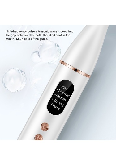 Xindoker G101 Ev Kullanıma Uygun Görünür Ultrasonik Diş Temizleyici - 5 Farklı Mod, Akıllı Diş Bakımı, Plak Ve Taş Kaldırıcı