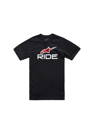 Alpinestars Rıde 4 Csf Tişört Siyah Beyaz Kırmızı