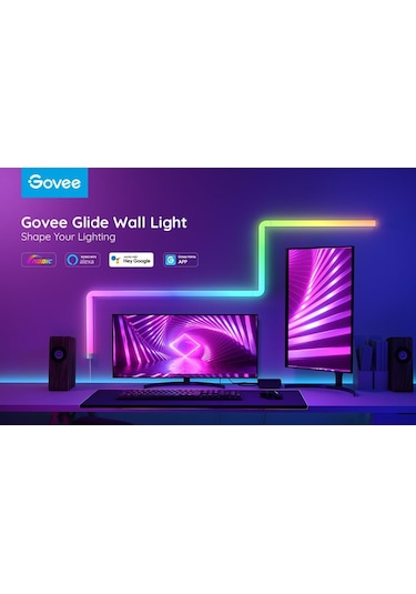 Govee Glide RGBIC Duvar Aydınlatma Bar 6+1
