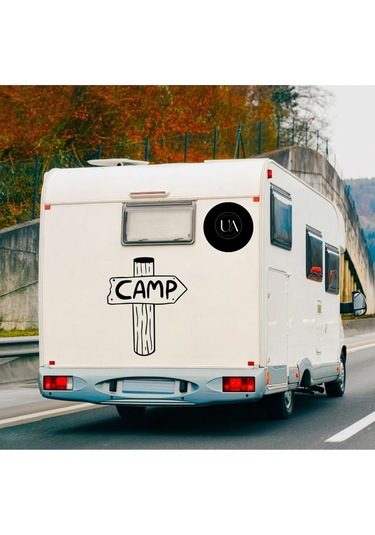 Karavan Sticker Camping Sticker 30x50