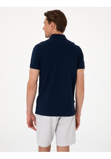 Pierre Cardin Erkek Lacivert Tişört 50307929-vr033 Lacivert