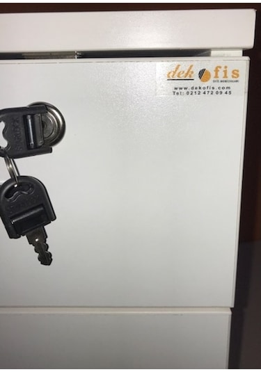Dekofis Üç Çekmece Dolap - Dekofis