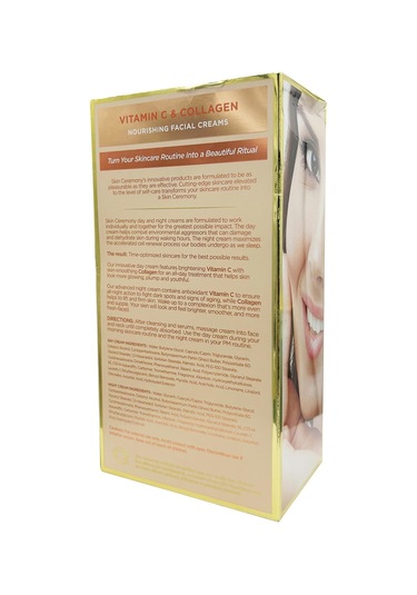 Skin Ceremony Vitamin C & Collagen Gece + Gündüz Kremi 2 x 50 ML