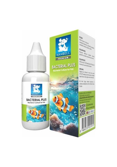 Bacterial Plus 50ml Akvaryum Balıkları İçin Bakteri Kültürü