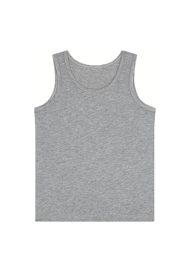 5Li Erkek Çocuk Renkli Desenli Atlet %100 Pamuklu Neşeli