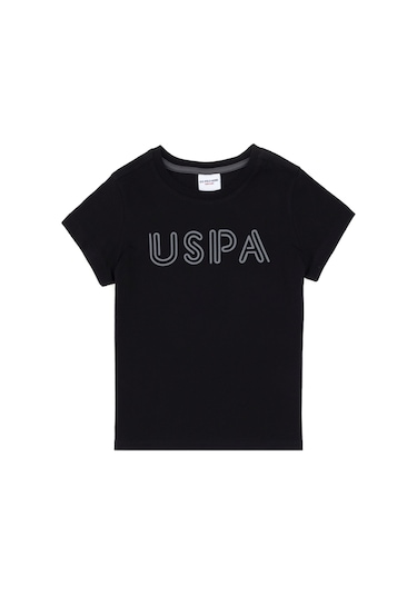 U.s. Polo Assn. Erkek Çocuk Siyah Tişört Basic 50306483-vr046 Siyah