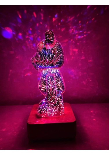 Yaratıcı Ayı Renkli Değişen Atmosfer Işığı Gece Ve Kamp Lambası Renkli Çok Renkli