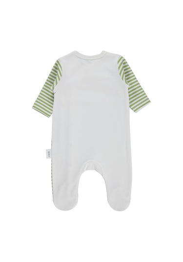 Nova Baby Yeşil Elma Kokulu Oval Tulum - Ekru