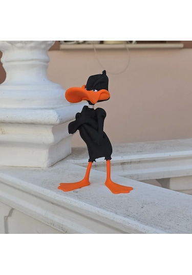 Daffy Duck Figürü 21cm Looney Tunes Karakter Oyuncağı Ve Dekora
