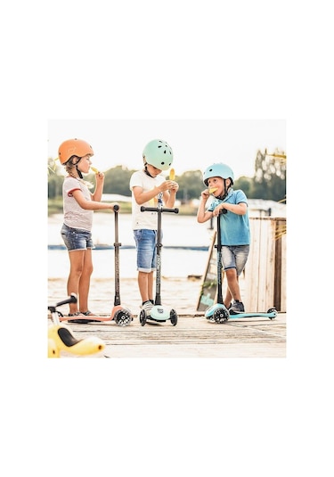 Scoot And Ride Helmet Çocuk Kaskı S-M Turkuaz 190605-96362