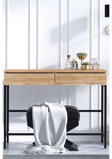 Decormet Linda Makyaj Masası Safir Meşe Safir Meşe