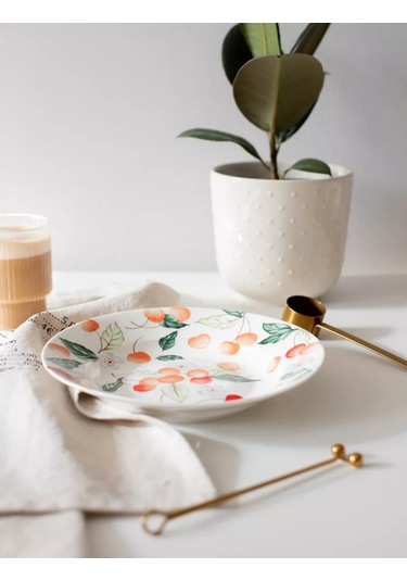 Perex Büyük Yemek Tabağı, 20 Cm 251286408 Beyaz