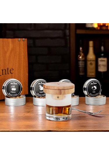 Gigante Viski & Kokteyl Tütsüleme Seti