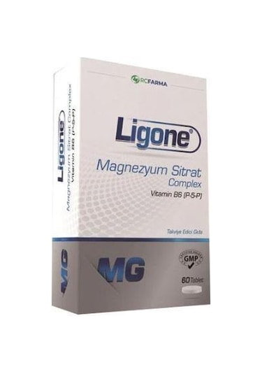 Ligone Magnezyum Sitrat Complex Takviye Edici Gıda 60 Tablet