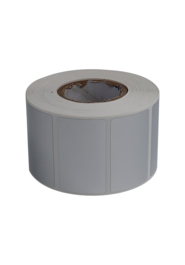 Silvermat Demirbaş Etiketi 50mm X 30mm Ruloda 1000 Adet