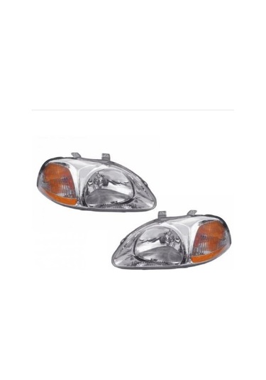 Honda Cıvıc İle Uyumlu Usdm Far 1996-1998