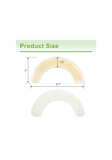 20 Adet Elastik Ostomi Bariyer Şeritleri Hidrokolloid Su Geçirmez Sızıntı Cilt Yapışkanlı Ostomi Bariyer Bandı Kolostomi Çantası
